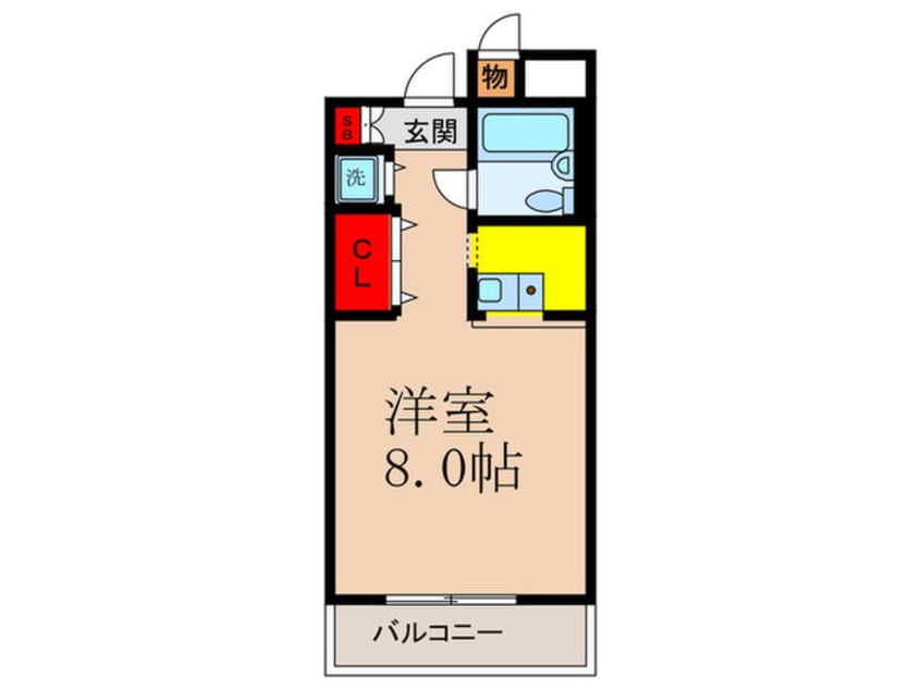 間取図 エル・ボスクⅡ
