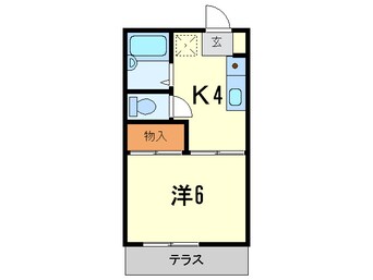 間取図 フラッツ西宮