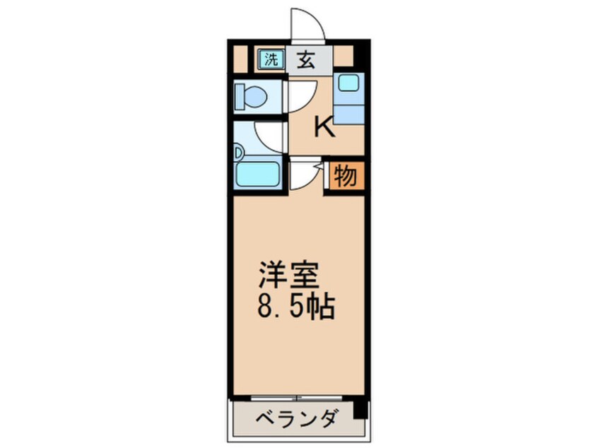 間取図 メゾンチェリ－