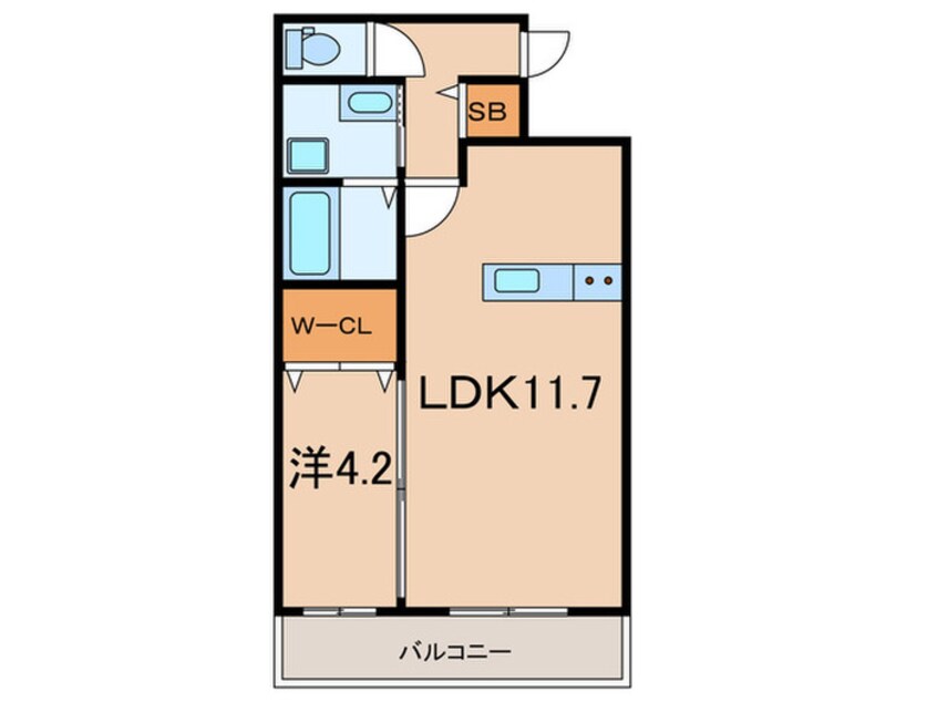 間取図 アジュール甲南山手