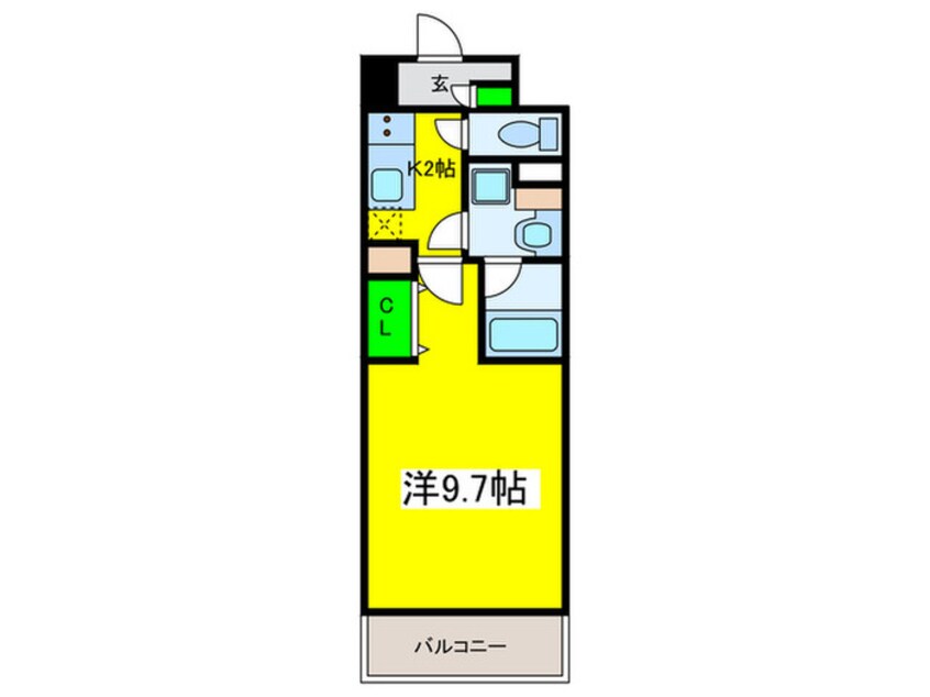 間取図 仮）堺区一条通PJ