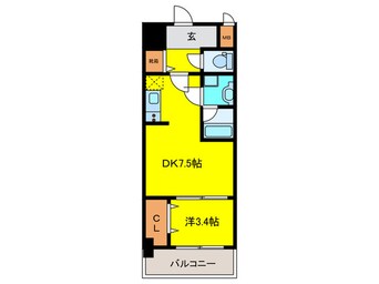 間取図 仮）堺区一条通PJ