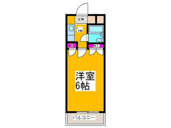 間取図 プレアール中之町