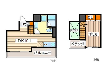 間取図 シャト－アスティナ京橋ラルゴ