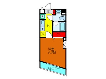 間取図 シャト－アスティナ京橋ラルゴ