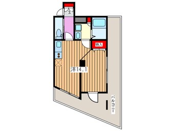 間取図 シャト－アスティナ京橋ラルゴ