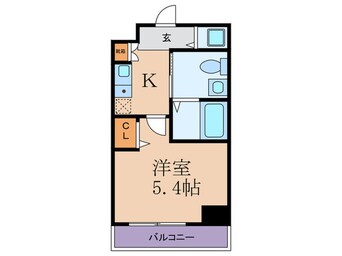 間取図 ＲＥＸＩＡ　天神橋