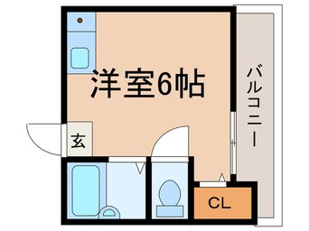 間取図 シャレー北野