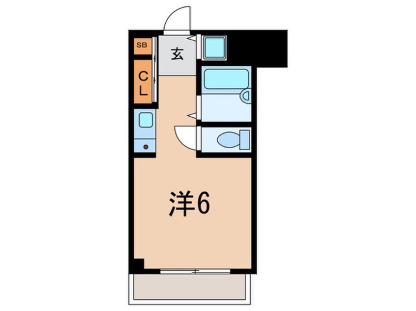 間取図 メインステージ打出