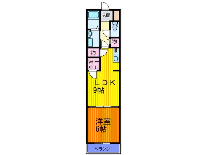 間取図 フォレストメゾンエンⅡ