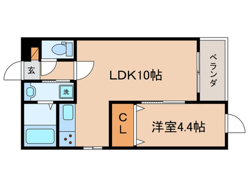 間取図 陽明館Ⅲ