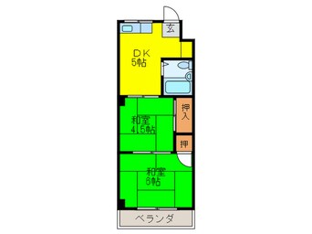 間取図 丸井ハイツ