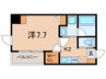 ブロード東灘深江駅前レジデンス 1Kの間取り