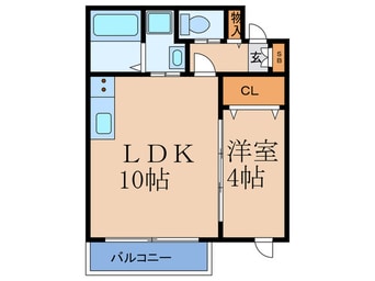 間取図 ル・ヴァンヴェール
