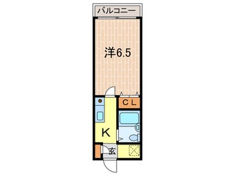 間取図 クローバー富士6号館