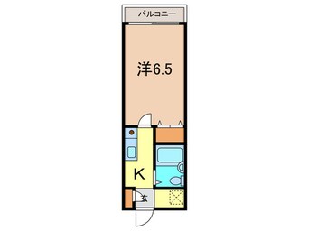 間取図 クローバー富士6号館