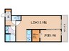 D-room西大路五条 1LDKの間取り