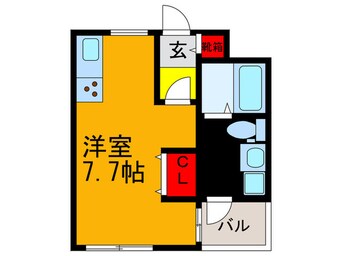 間取図 ｼｬﾝﾃｰ宮之阪