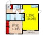 仮）ファインウッド南茨木 1LDKの間取り