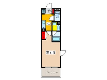 間取図 クローバー・ビュー上本町