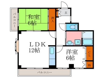 間取図 ソレーユYAMADA