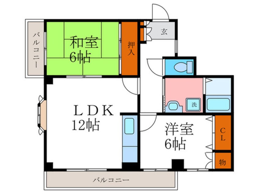 間取図 ソレーユYAMADA