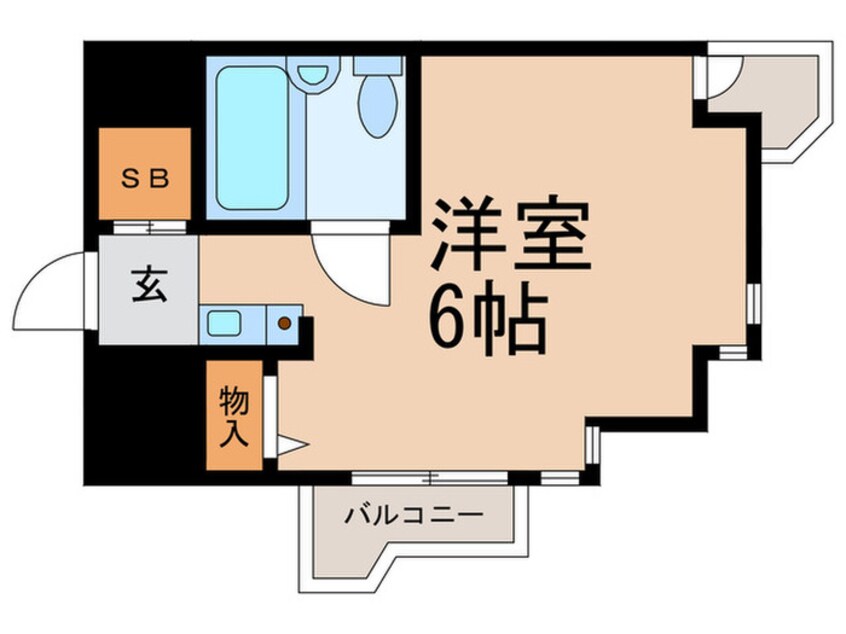 間取図 サムティ灘駅前