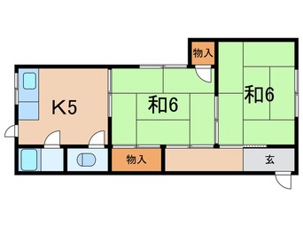 間取図 青谷ハイツ