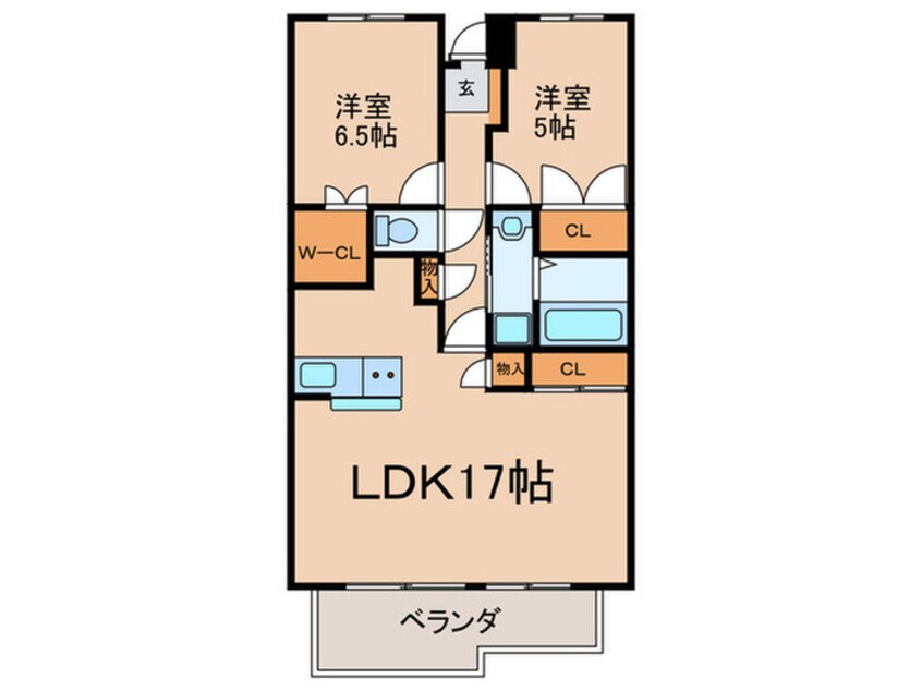 間取図 木津南パークサイドヴィレッヂ