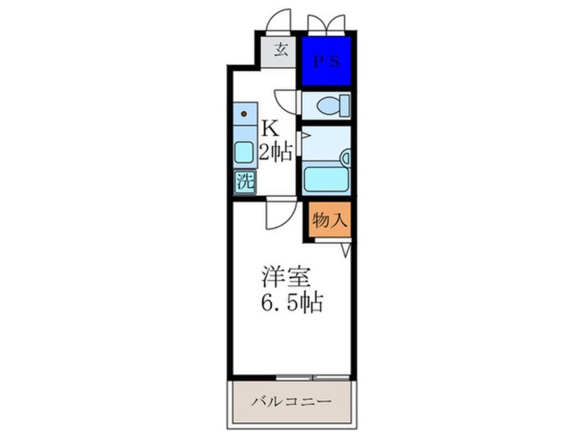 間取図 ｾﾚｯｿｺ-ﾄ京都御所西（７０５）