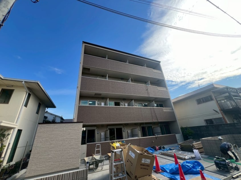 建築中 ウェルスクエア茨木駅前