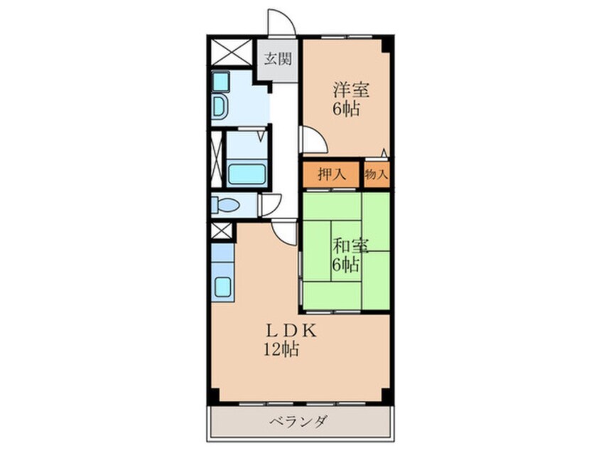 間取図 フェアリ－ジャム