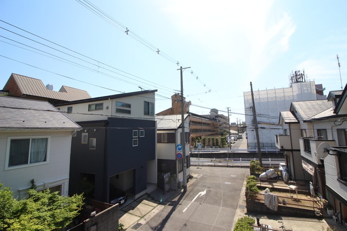 室内からの展望 ラビットインタ－ナショナルﾊｳｽ