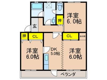 間取図 第一東洋マンション（501）