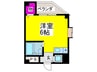 サニーコート新在家 1Rの間取り