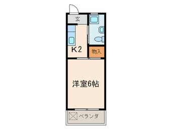 間取図 久保町小堀マンション