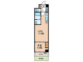 間取図 スワンズ京都東寺ガーデン(109)