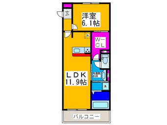間取図 ＬａＬｕｃｅＴＹ