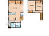 森北町２丁目戸建 2LDKの間取り