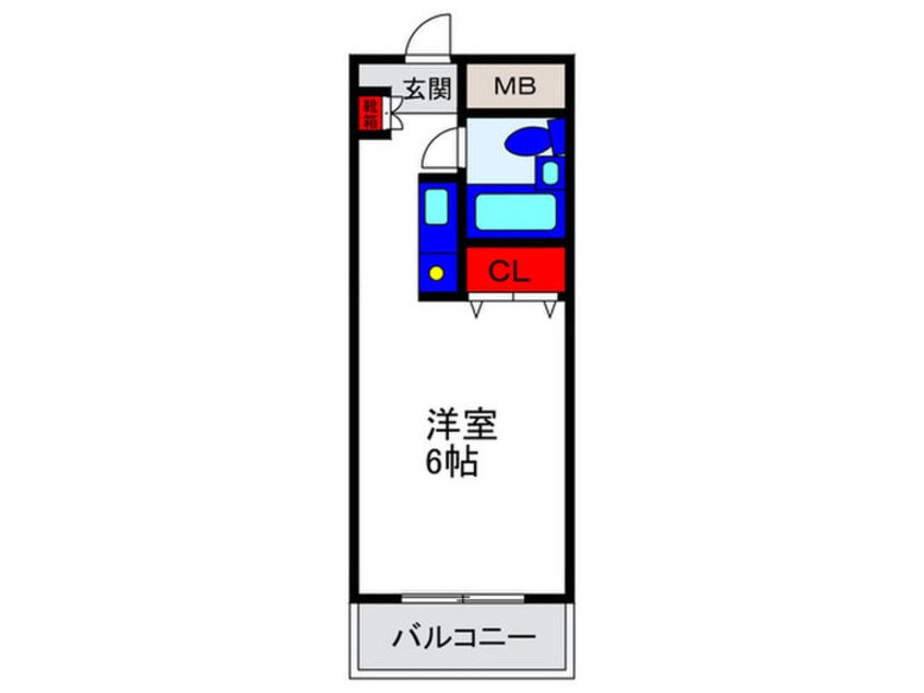 間取図 プライム蛍池