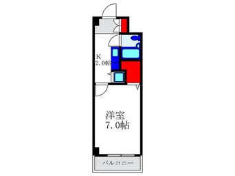 間取図 プライム蛍池