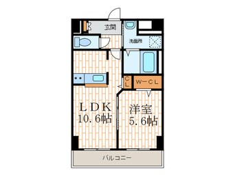 間取図 グラドアーレ　ミゼ