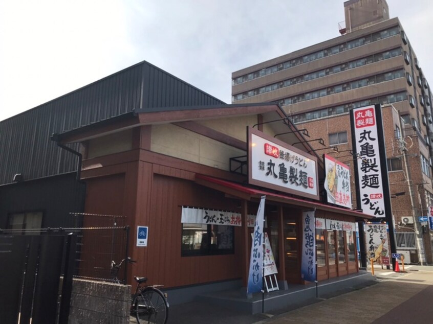 物件(その他飲食（ファミレスなど）)まで500m 永田２丁目連棟貸家