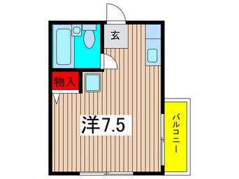 間取図 ラフィ－ネ７号館