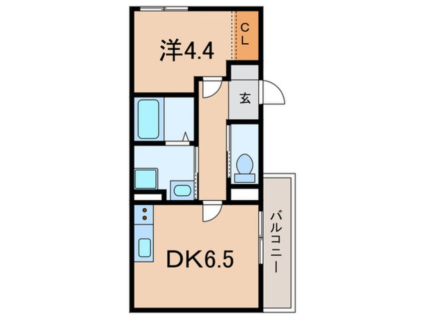 間取図 SOL　MIYAUCHI