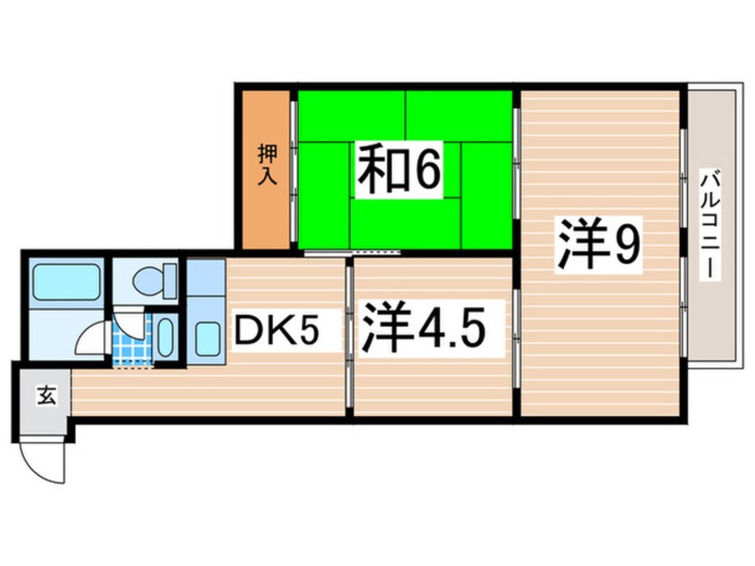 間取図 ゆきみマンション