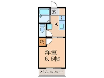 間取図 ライトハウスイ－スト