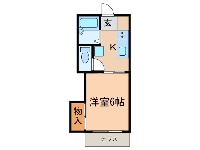間取図 ライトハウスイ－スト