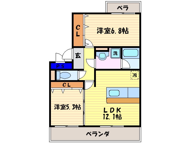 間取り図 アクシス・Ｔ