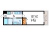 フォルビート五条 1Kの間取り